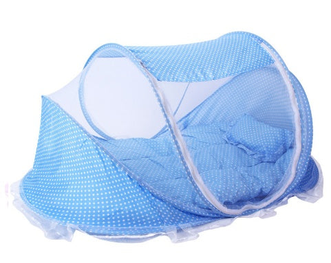 Baby Bed Net with Pillow – Comfort Meets Protection