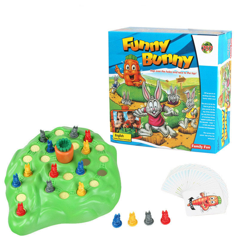 Funny Bunny Hill Game – Race to the Carrot