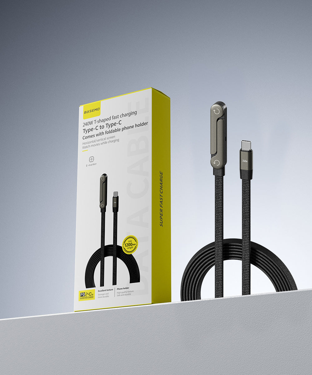 PowerStand: 240W Ultra-Fast Cable & Invisible Stand